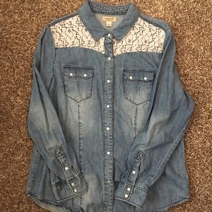 Pearl Snap Denim